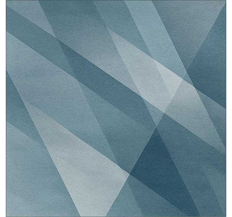 Alfombra vinilo comedor gradiente geométrico abstracto - TenVinilo