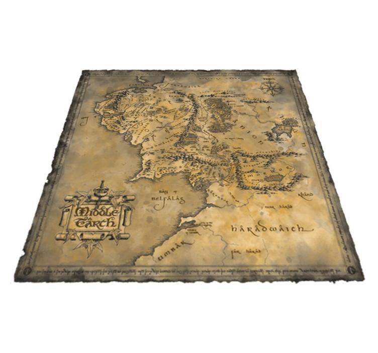 Alfombra vinílica mapamundi vinilo decorativo mapa mundo - TenVinilo