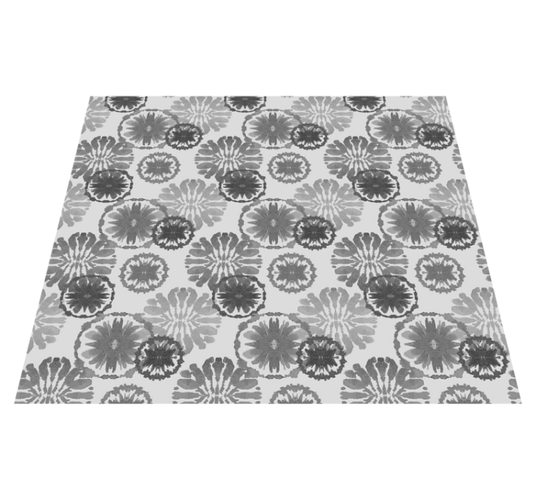 Alfombra vinílica oficina ilusión gris pintada - TenVinilo