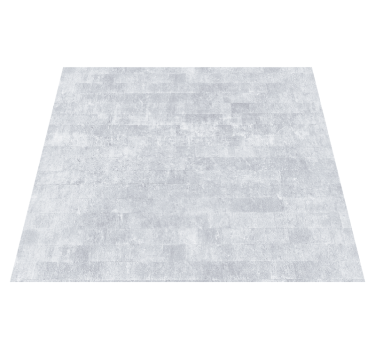 Alfombra vinílica oficina diseño ladrillo gris envejecido - TenVinilo