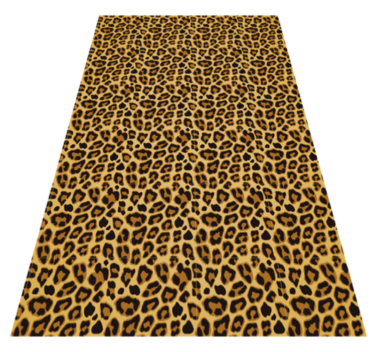 Alfombra vinílica Animal Print leporado - TenVinilo