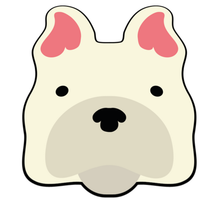 Aflombra vinílica animales Casa de perro - TenVinilo