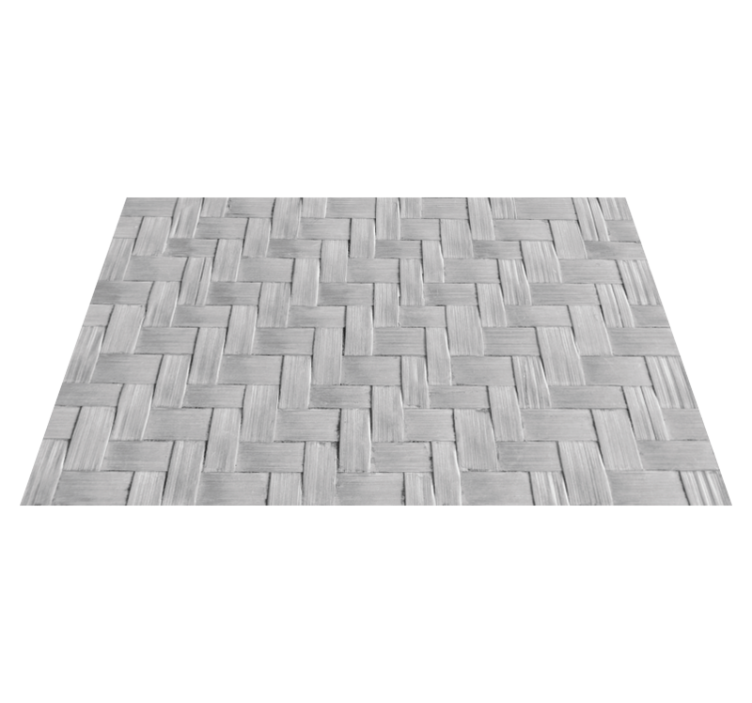 Alfombra vinílica salón textura gris tejida - TenVinilo