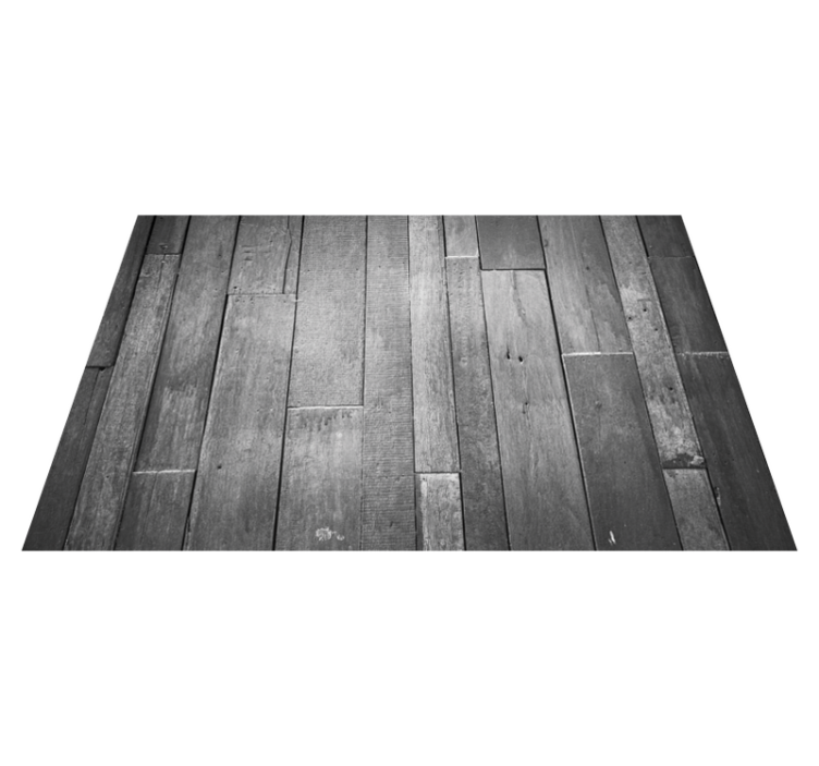 Alfombra vinílica imitación madera acabado gris moderno - TenVinilo