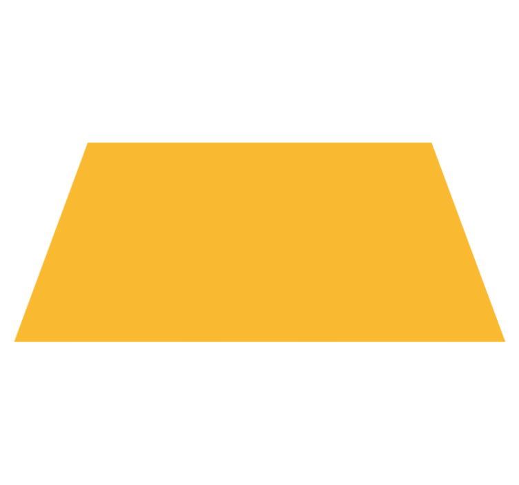 Alfombra vinílica rectangular amarilla - TenVinilo