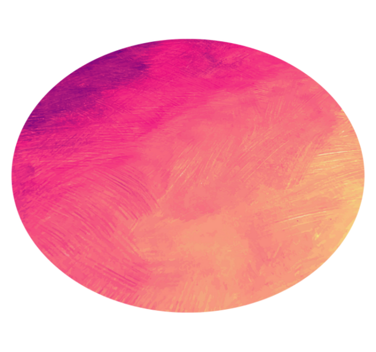 Alfombra vinílica dormitorio arte circular degradado - TenVinilo