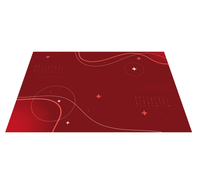 Alfombra vinílica salón Abstracto con ventajas y desventajas - TenVinilo