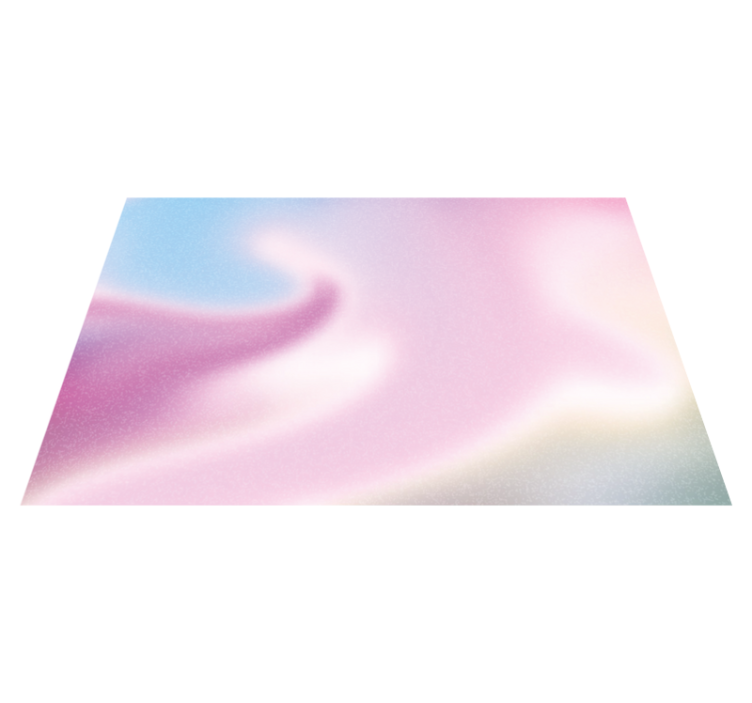 Alfombra vinílica baño capas de degradado - TenVinilo