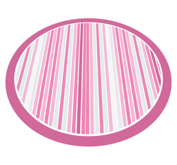 Alfombra vinílica rayas estilo a rayas chic - TenVinilo