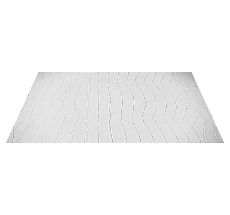 Alfombra vinilo rectangular Textura de cuero blanco - TenVinilo