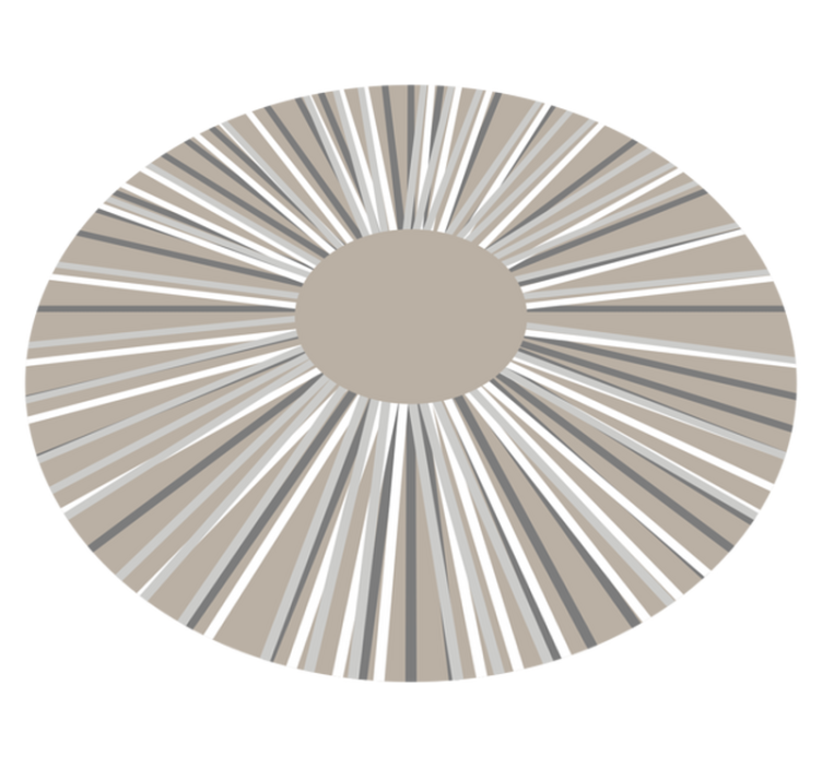 Alfombra vinílica nórdica Patrón de rectángulo abstracto nórdico - TenVinilo