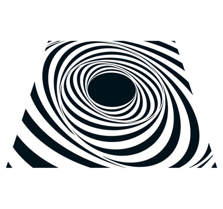 Alfombras vinílicas modernas Patrón geométrico cuadrado cayendo - TenVinilo