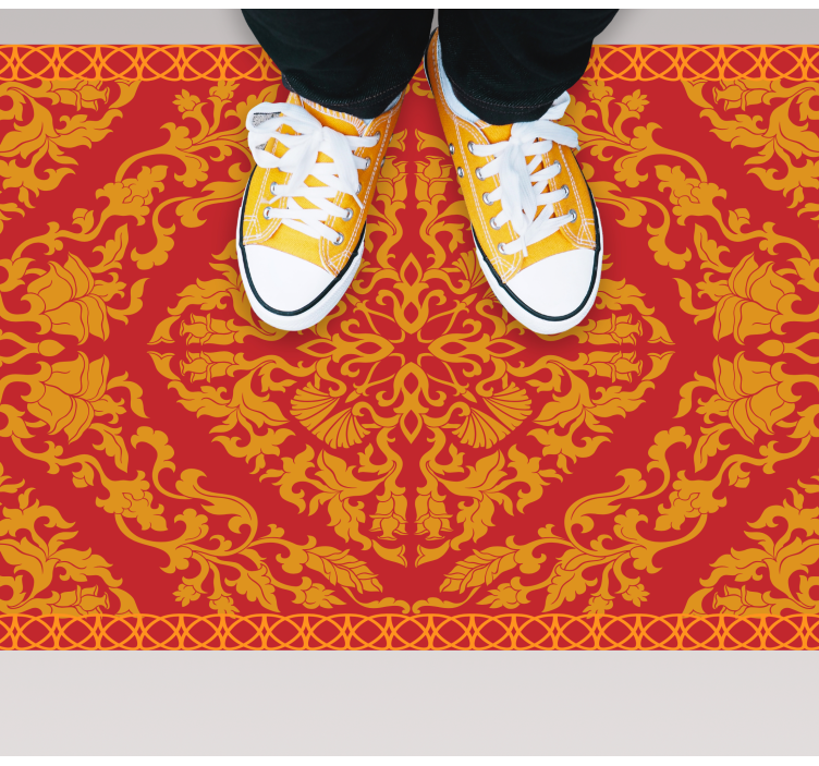 Alfombra vinílica vintage Mirada persa vintage - TenVinilo