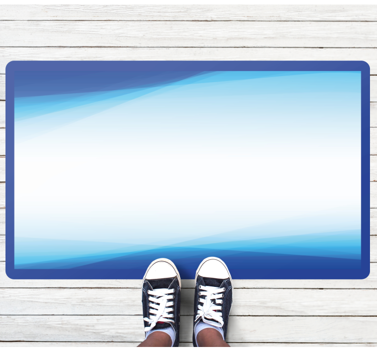 Alfombra vinílica minimalista mezcla de degradado genial - TenVinilo