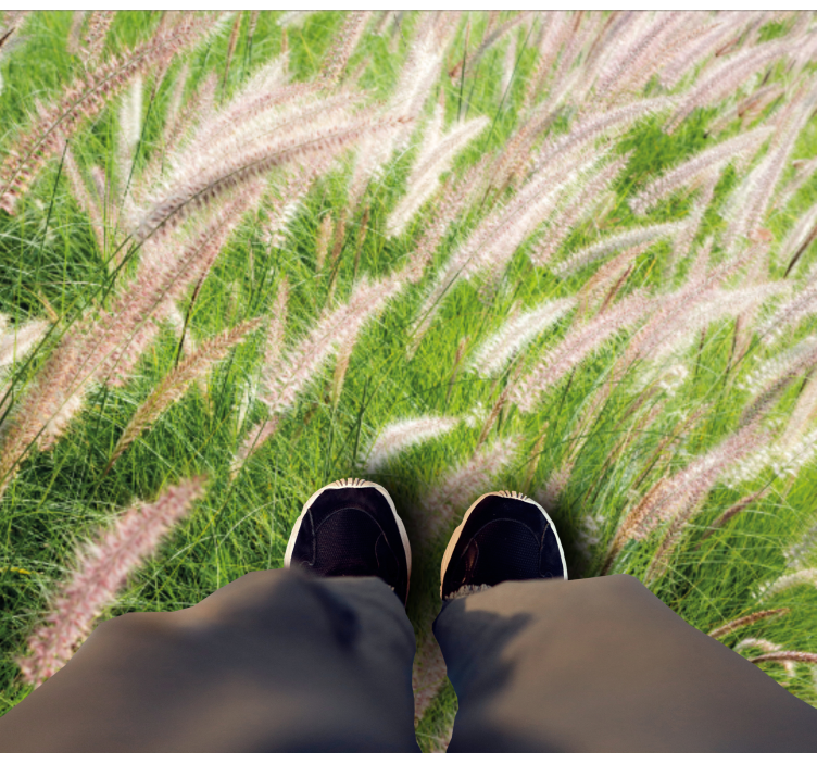 Alfombra vinílica naturaleza exuberante paisaje verde - TenVinilo