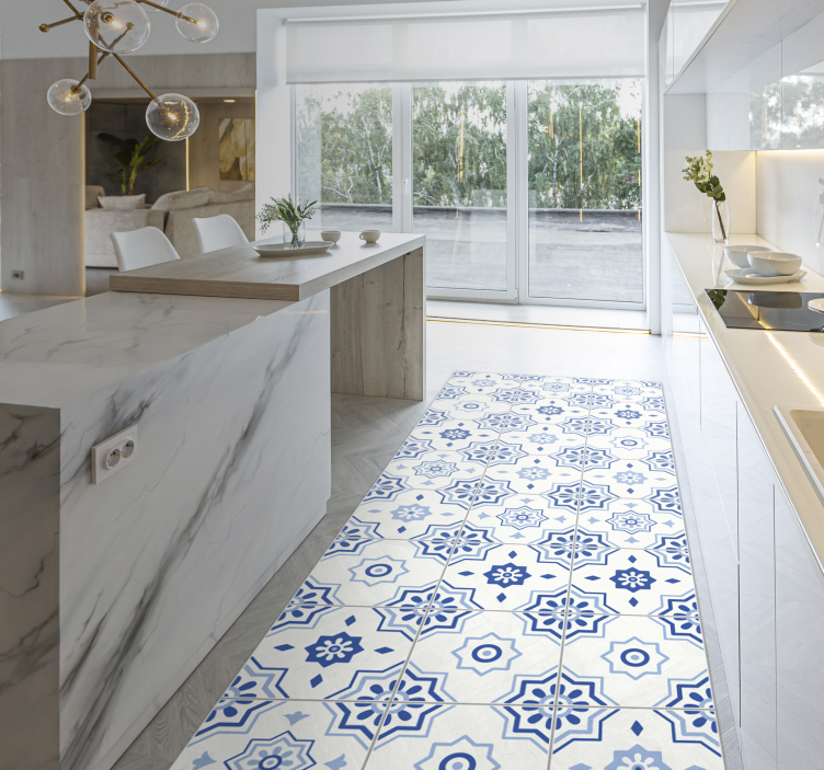 Alfombras vinílicas modernas Corredor del suelo de la alfombra de - TenVinilo