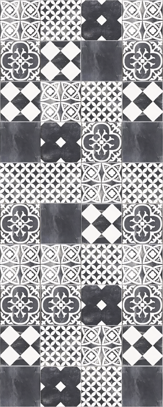 Alfombra vinílica cocina ardesia de cemento - TenVinilo