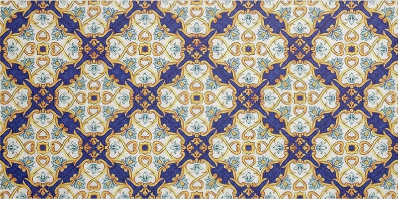 Alfombra vinílica cocina mediterránea regal - TenVinilo