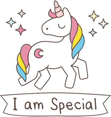 Alfombra vinílica animales unicornio mágico - TenVinilo
