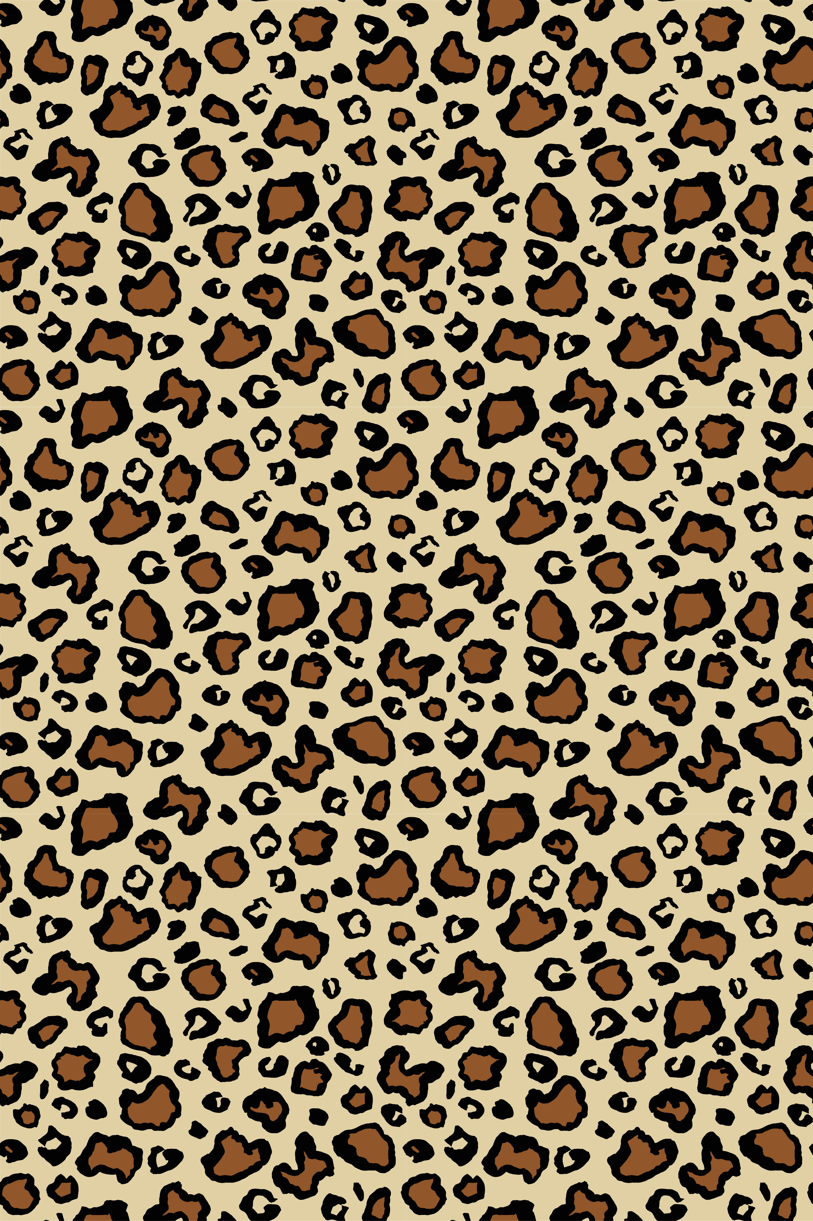 Alfombra vinílica animales estampado leopardo clásico - TenVinilo