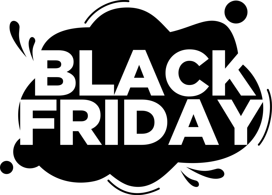 Alfombra vinílica black friday salpicadura de pintura - TenVinilo