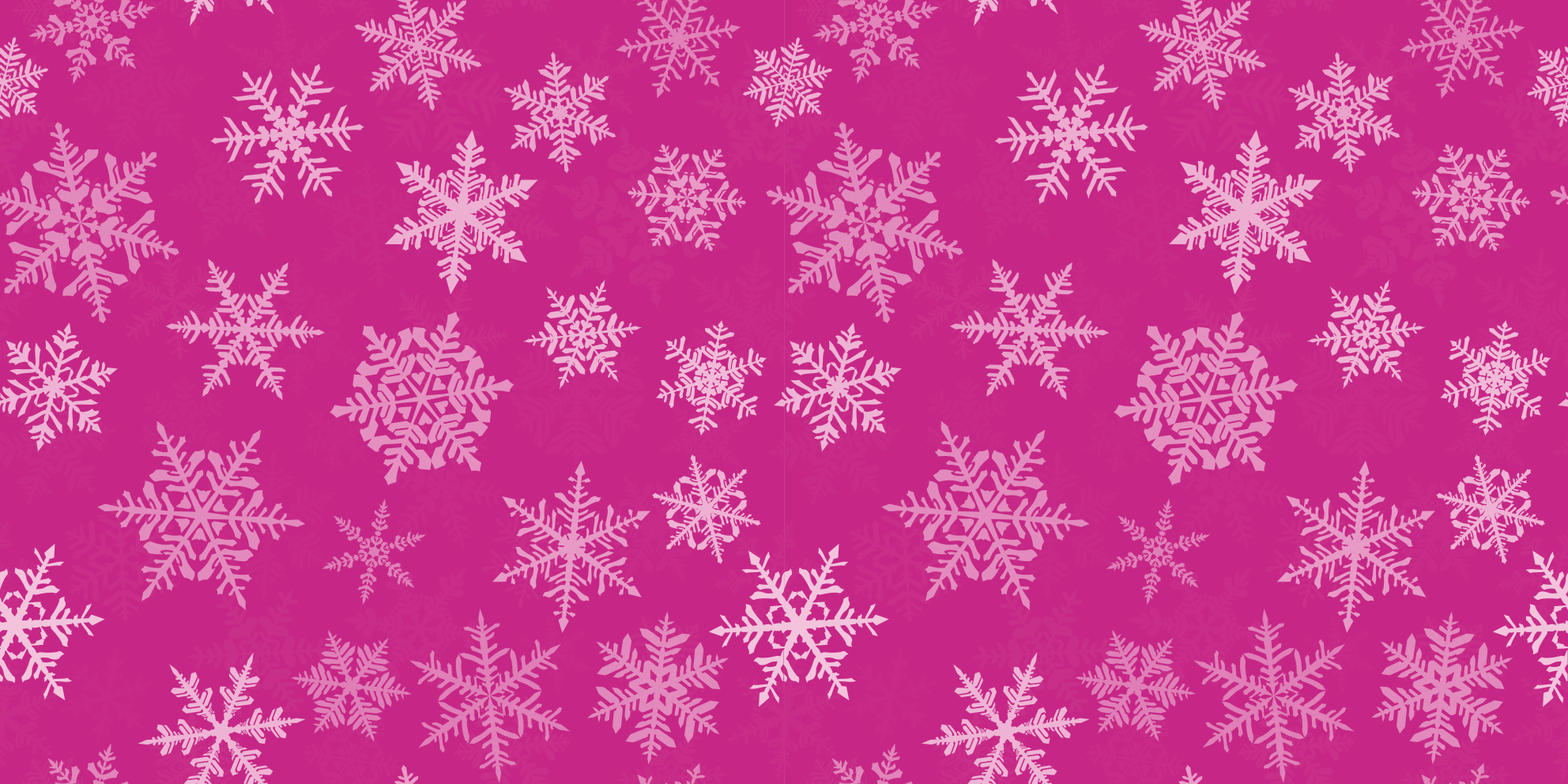 Alfombra vinílica navidad con diseño de copos de nieve - TenVinilo