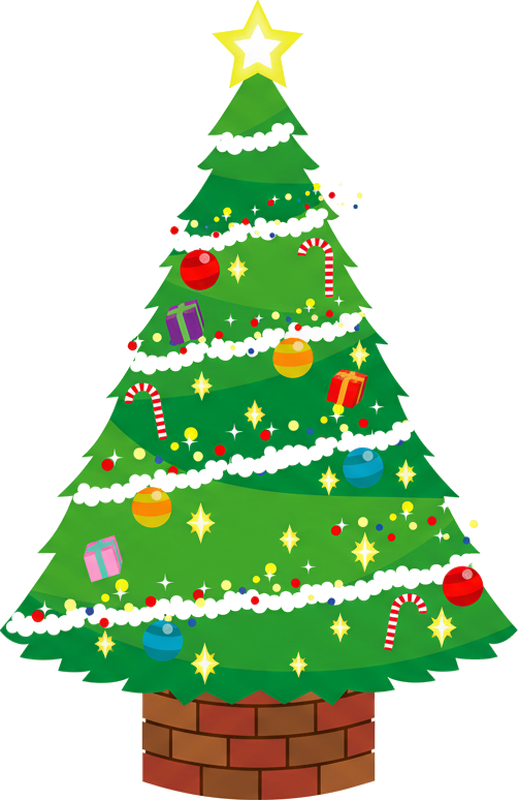 Alfombra vinílica navidad árbol de navidad - TenVinilo