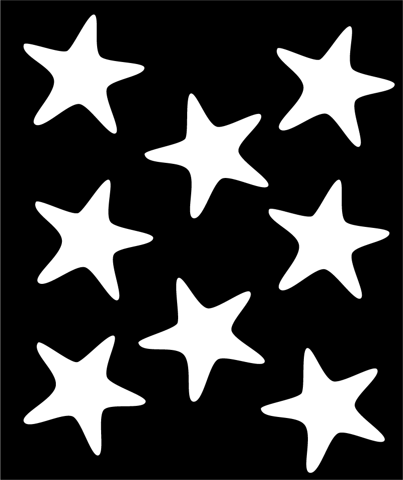 Alfombra vinílica baño estrellas de mar - TenVinilo
