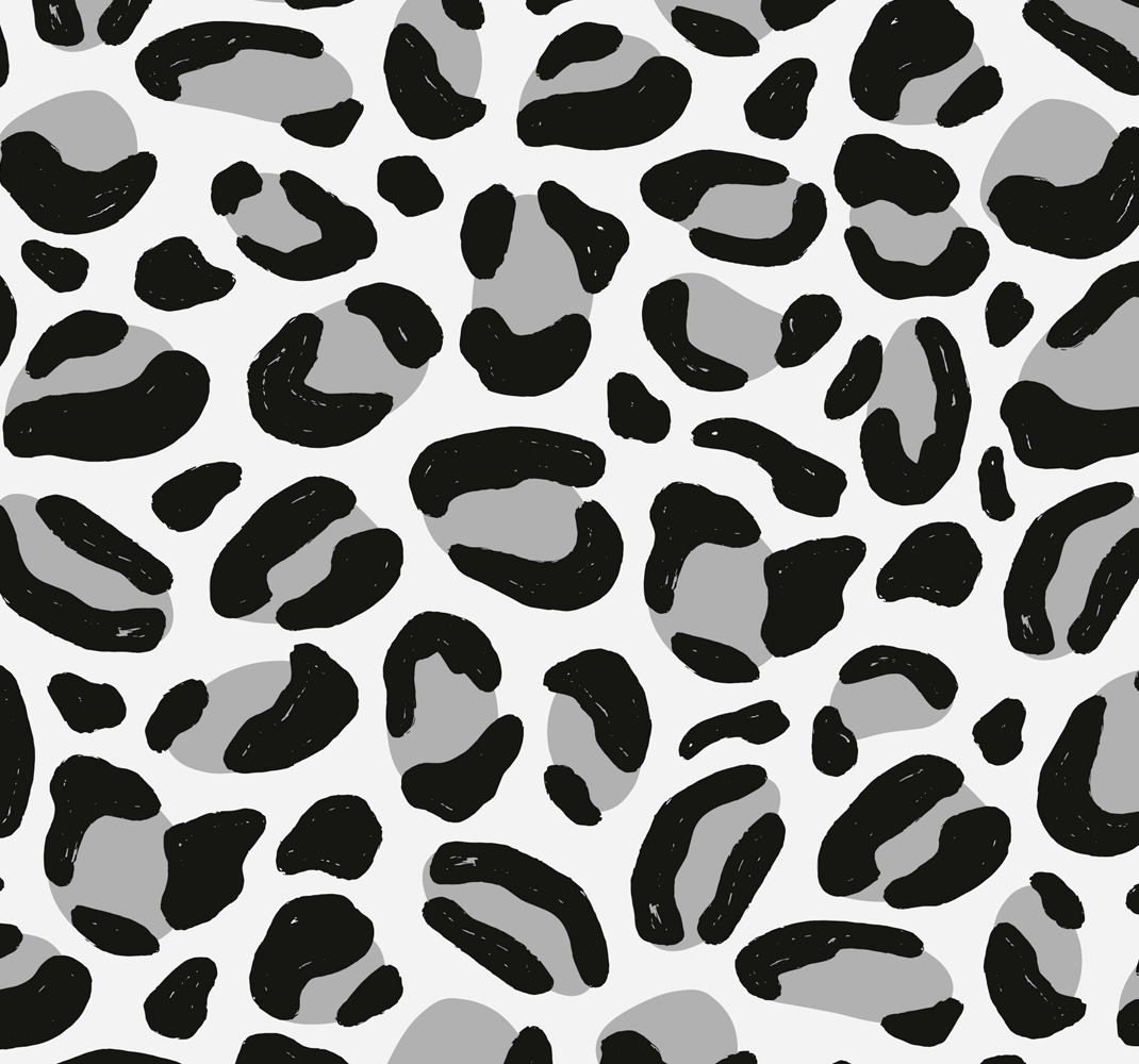 Alfombra vinílica animal print piel de leopardo - TenVinilo