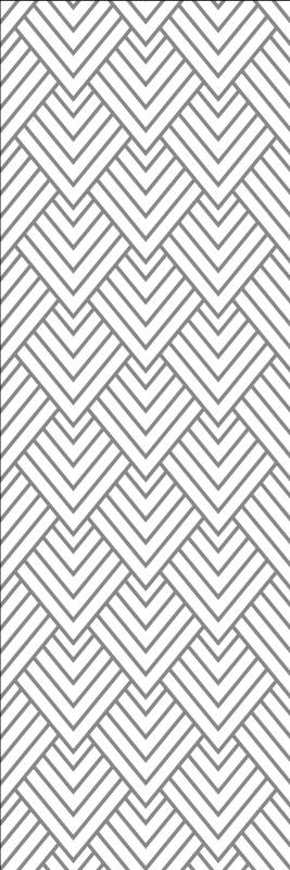 Alfombra vinílica geométrica patrón triángulo blanco - TenVinilo