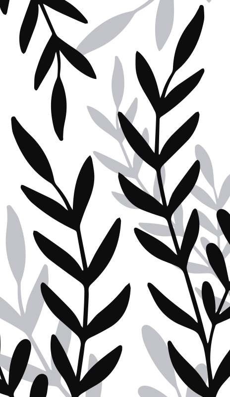 Alfombra vinílica flores lámina vinílica translúcida - TenVinilo