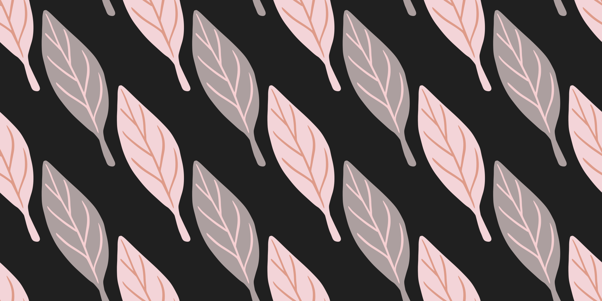 Alfombra vinílica flores con diseño de hojas elegante - TenVinilo