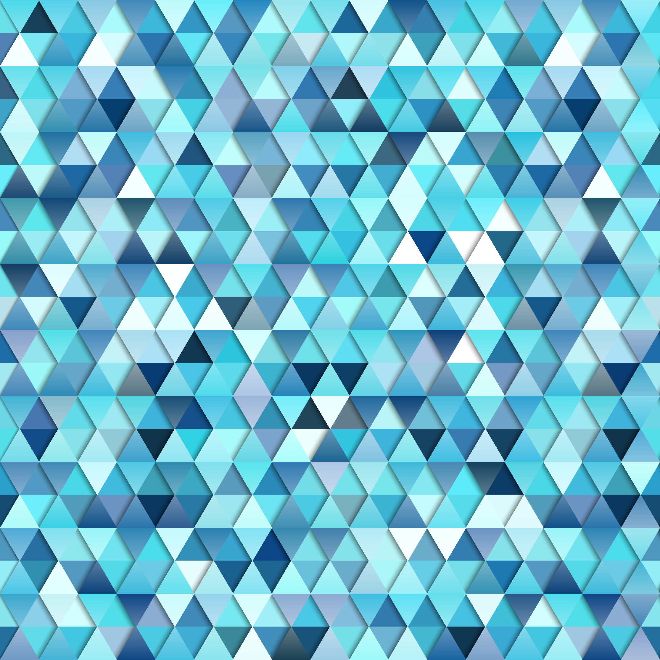 Alfombra vinílica baño abstracto geométrico azul - TenVinilo