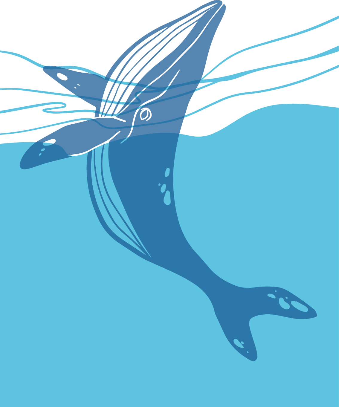 Alfombra vinílica baño adhesivos de ballena - TenVinilo