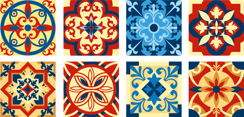 Alfombra vinílica cocina eraldo azulejos - TenVinilo