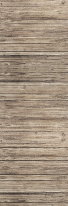 Alfombra vinílica oficina tablones de madera rústica gris - TenVinilo