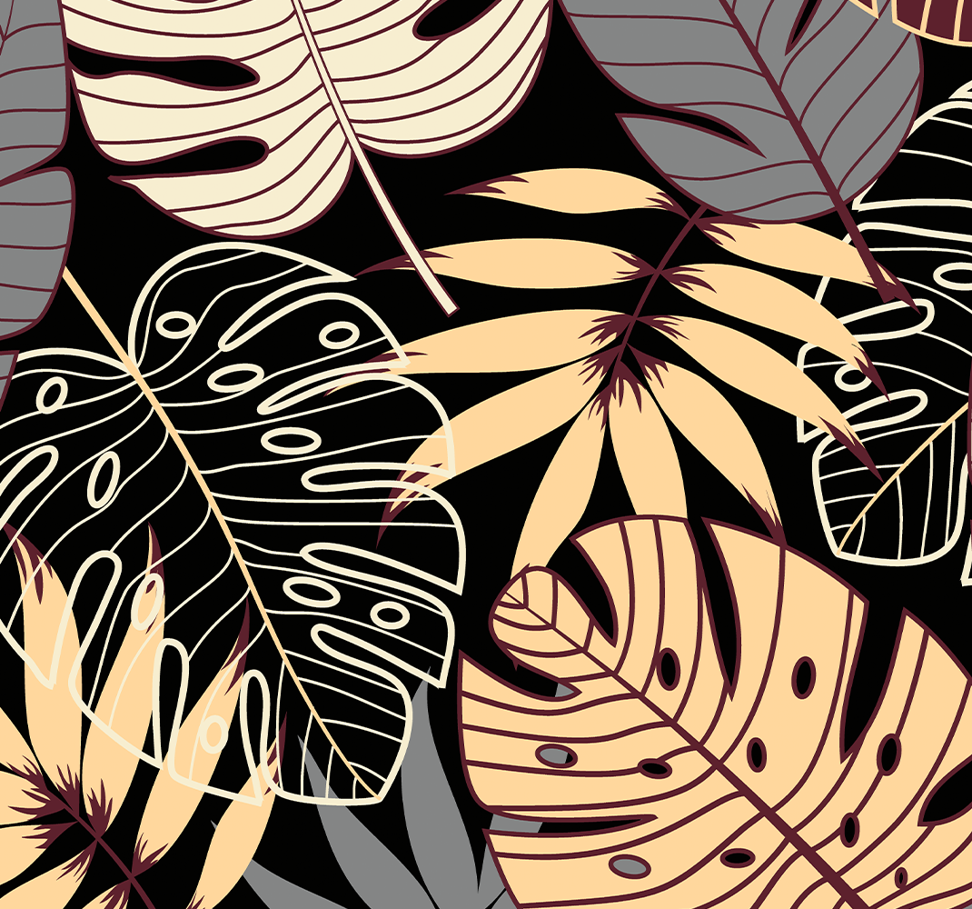 Alfombra vinílica naturaleza papel tapiz selva tropical - TenVinilo