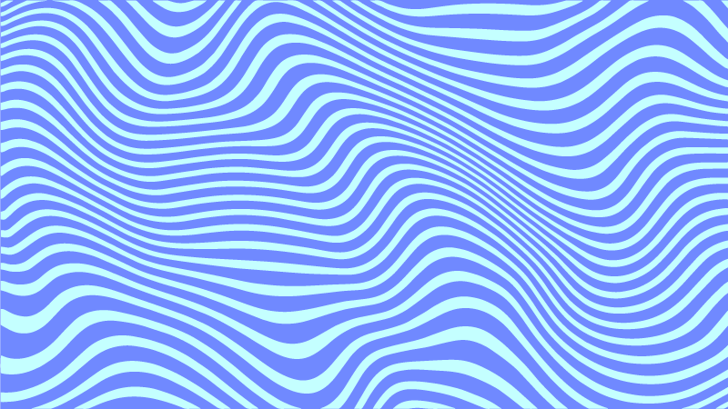 Alfombra vinílica vintage líneas hipnóticas azul y púrpura - TenVinilo