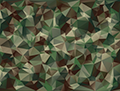 Alfombra vinílica imitación diseño camuflaje - TenVinilo