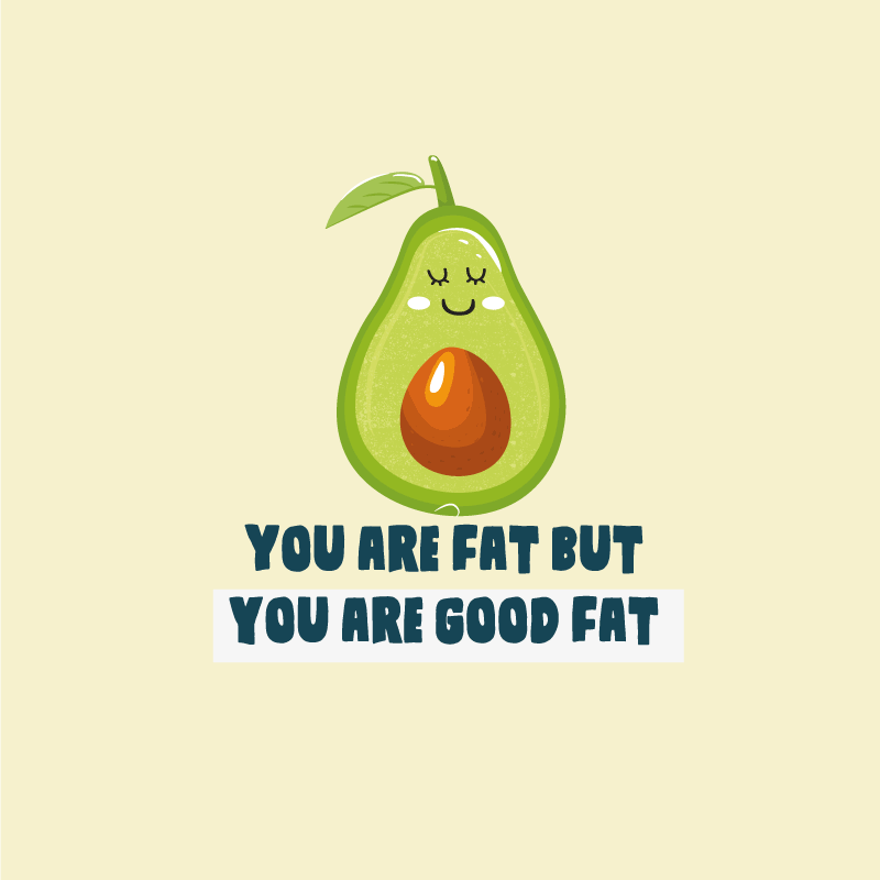 Alfombra vinílica frase ¡eres aguacate! - TenVinilo