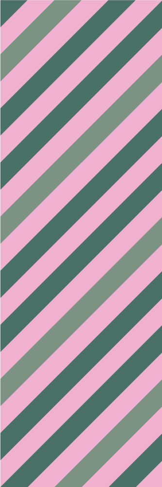 Alfombra vinílica salón bloque de color rosa y verde - TenVinilo