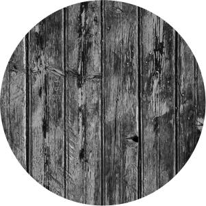 Alfombra vinilica negra con patrón de madera gris - TenVinilo