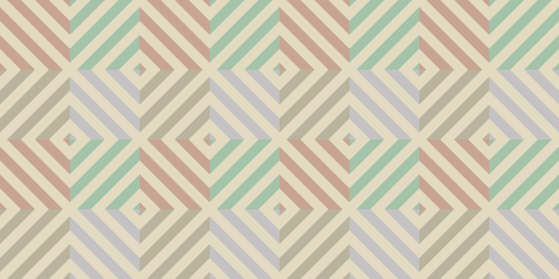 Alfombra vinílica geométrica formas abstractas - TenVinilo