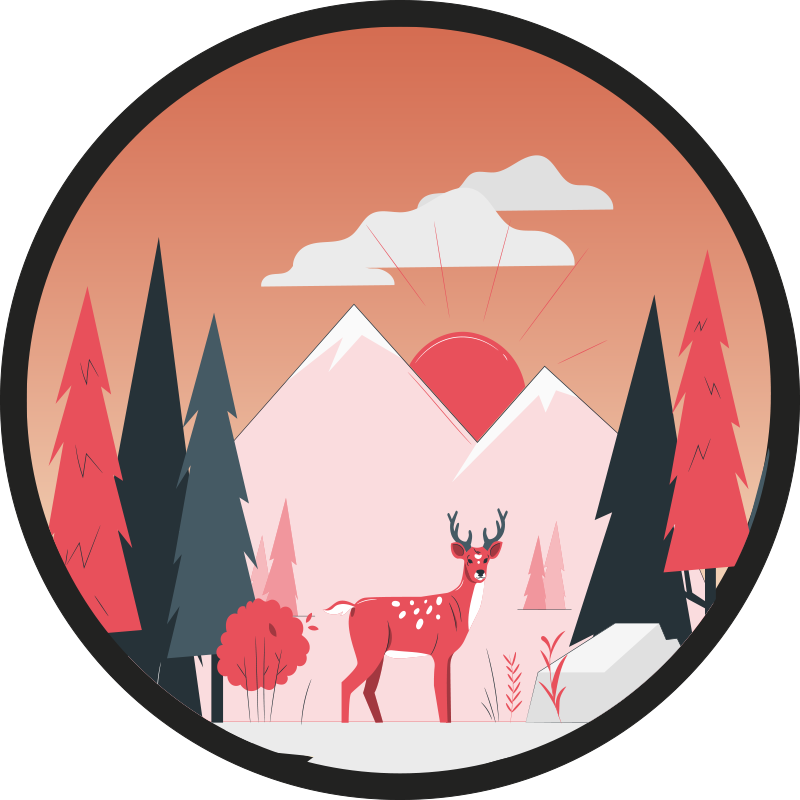 Alfombra vinílica naturaleza escena serena del desierto - TenVinilo