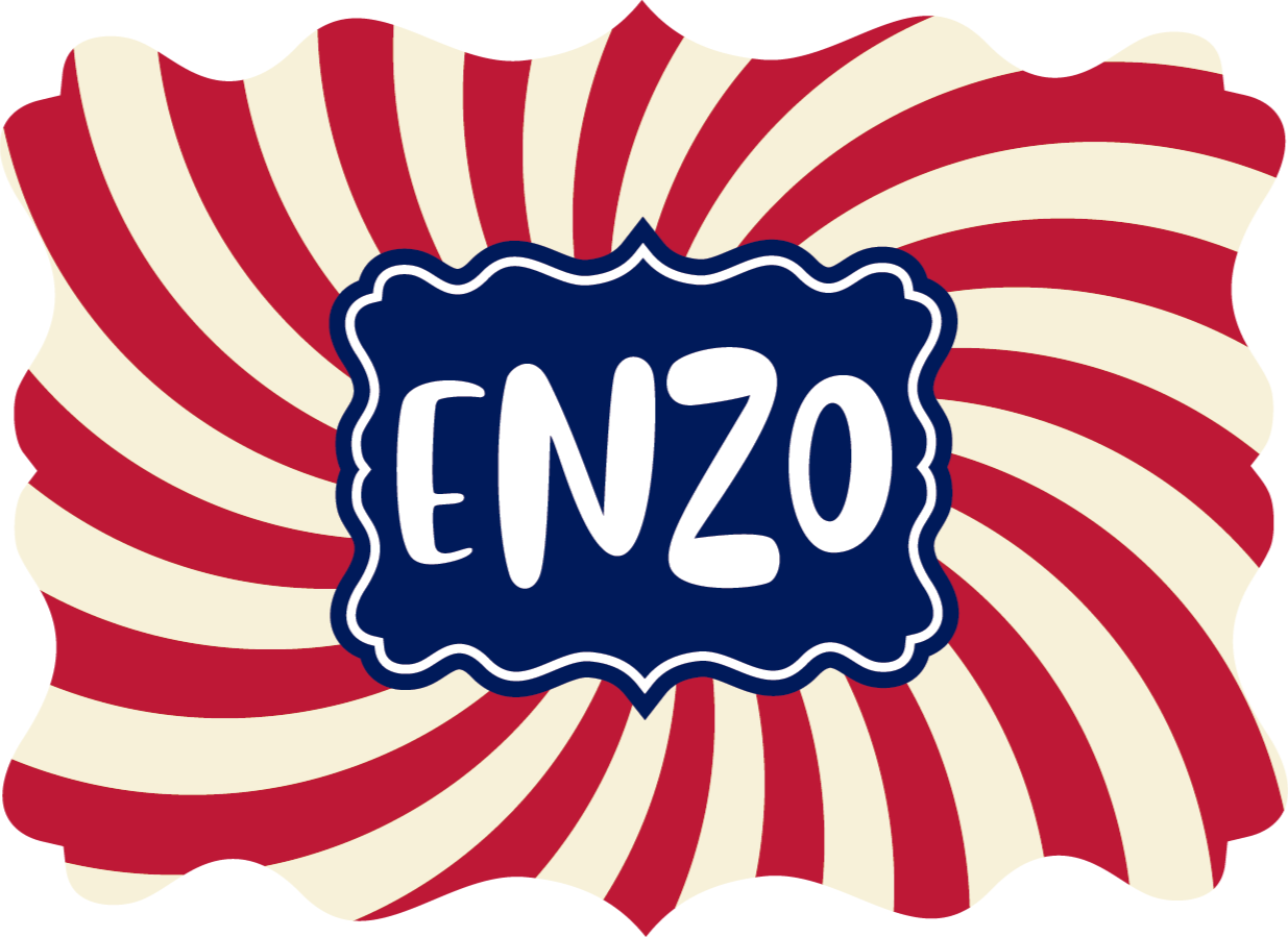 Alfombra vinílica con nombre Circo con nombre - TenVinilo