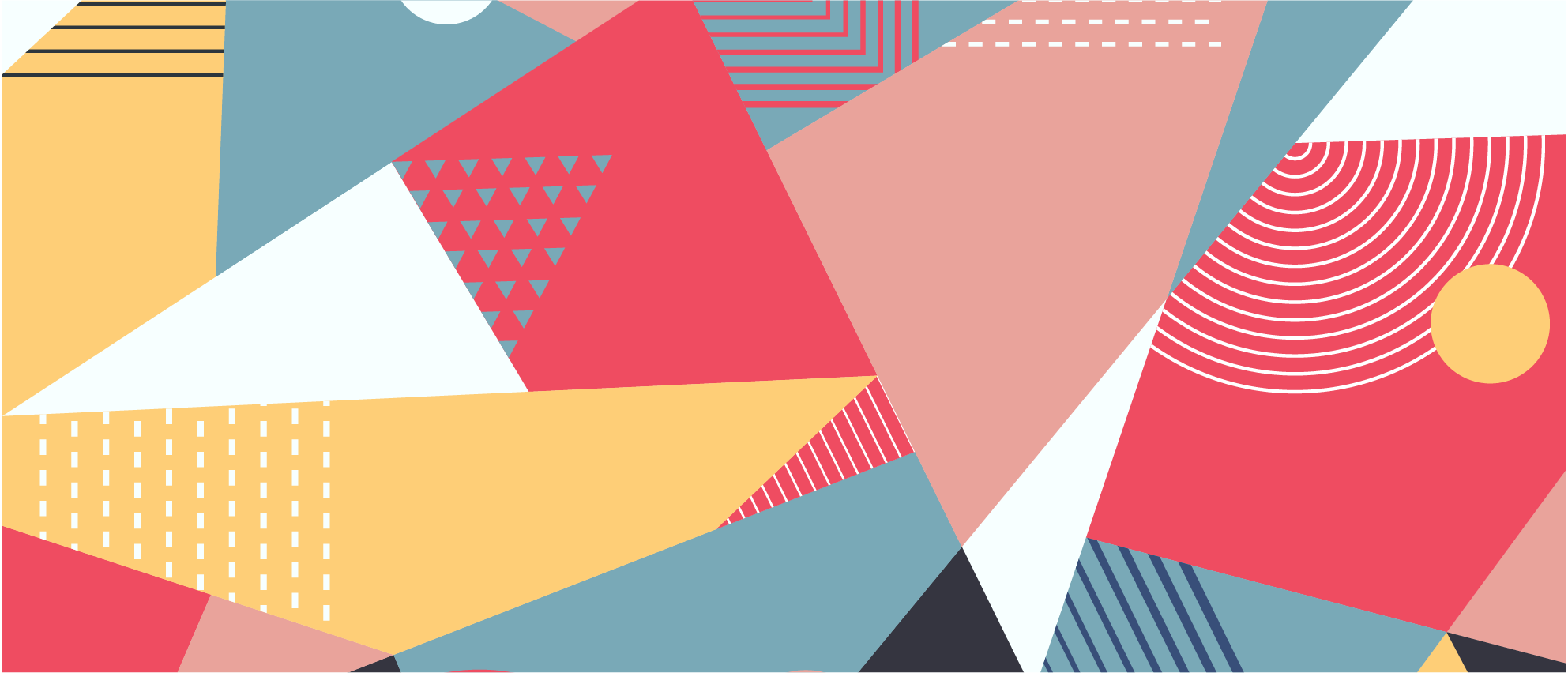 Alfombra vinilo salón arte geométrico colorido - TenVinilo