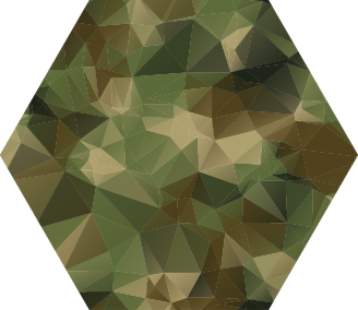 Alfombra vinílica geométrica de camuflaje - TenVinilo