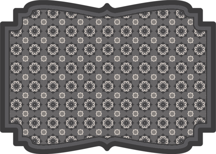 Alfombra vinílica mosaico azulejos elegantes - TenVinilo