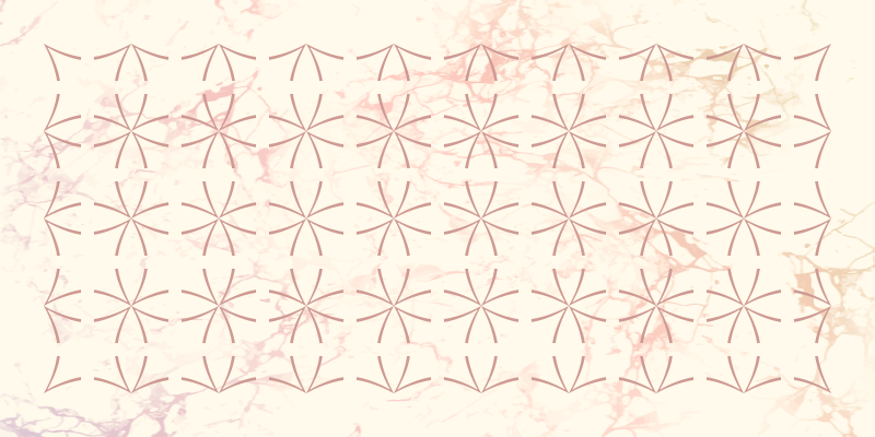 Alfombra vinílica salón patrón de estrella geométrica - TenVinilo