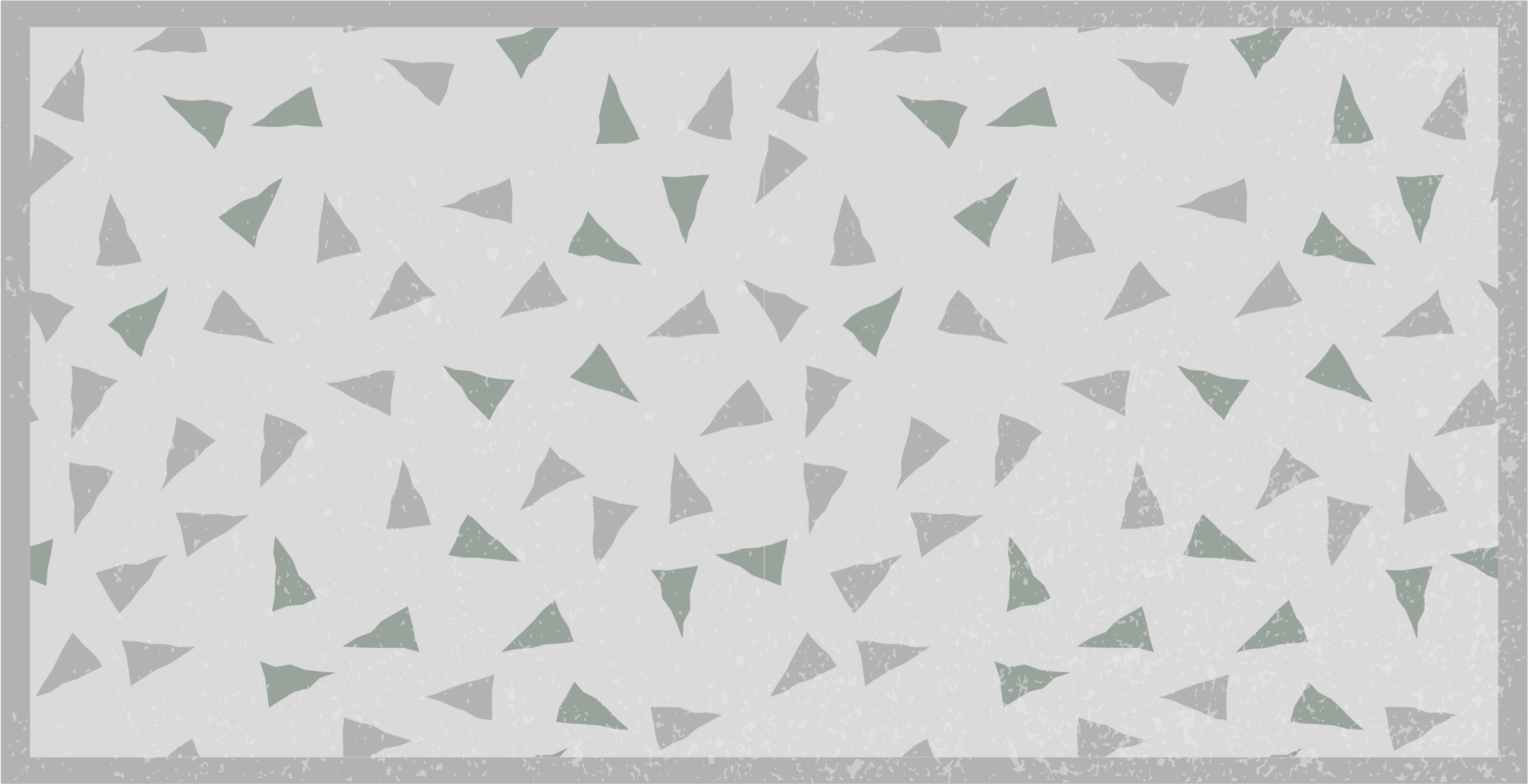 Alfombra vinílica geométrica componentes triangulares - TenVinilo